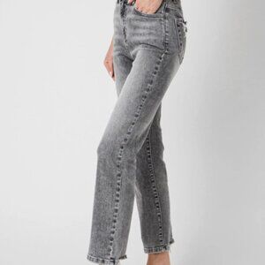 Risen OG Straight Leg Jeans (no front distressing) grey size 1 (25)